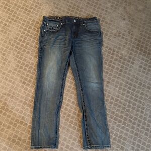 Rock Revival Dark Blue Denim Jeans